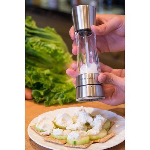 COLE & MASON Derwent S/S Salt Mill