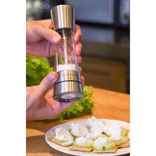 COLE & MASON Derwent S/S Salt Mill