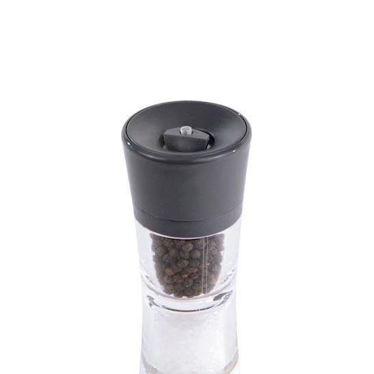 COLE & MASON Lincoln White & Grey Duo Salt & Pepper Mill, 7.5 in (19 cm) - Canadian Distribution - Ships Free Within Canada on Orders Above CAD $199