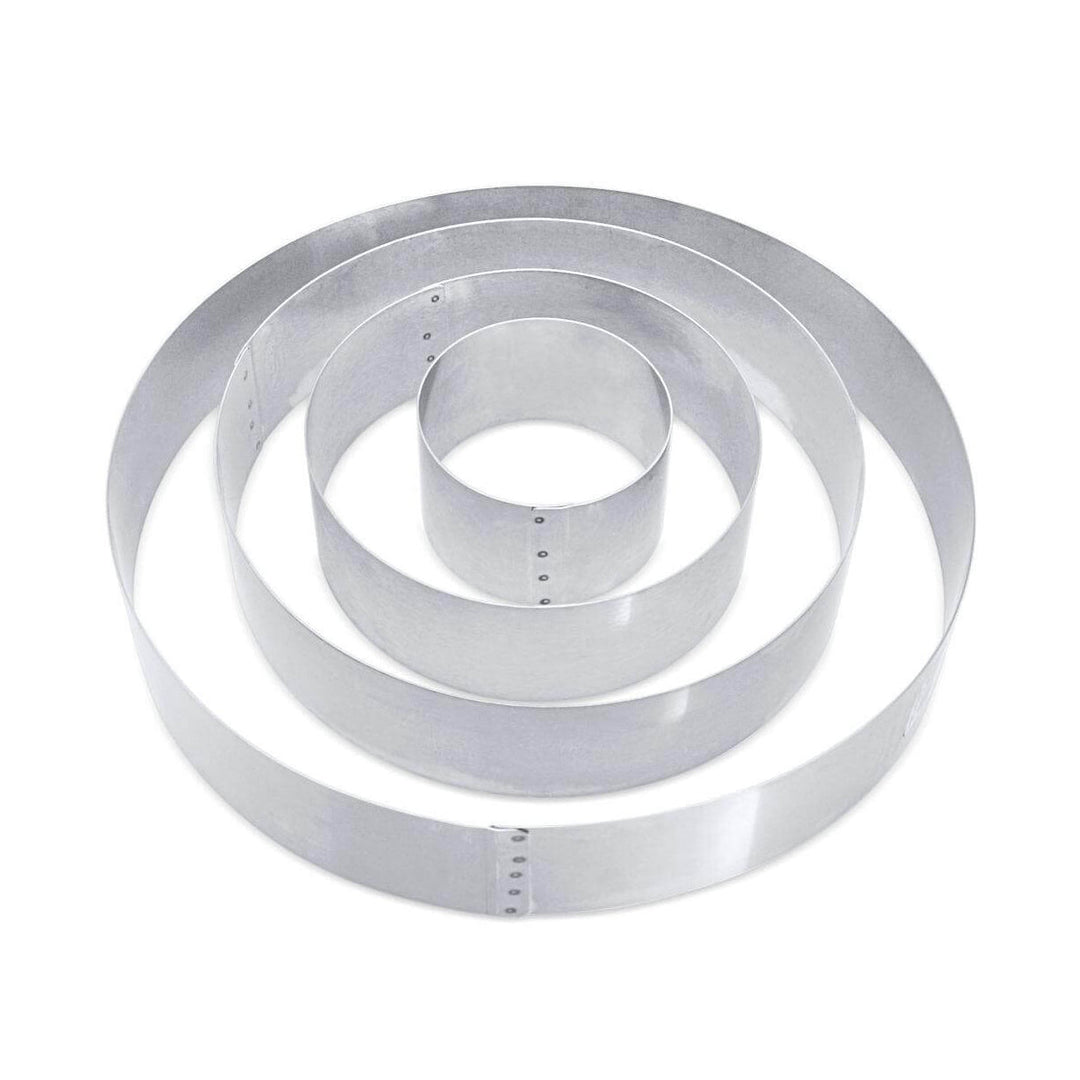 CROWN S/S Cake Ring, 6"/15cm - Canadian Distribution - Ships Free Within Canada on Orders Above CAD $199