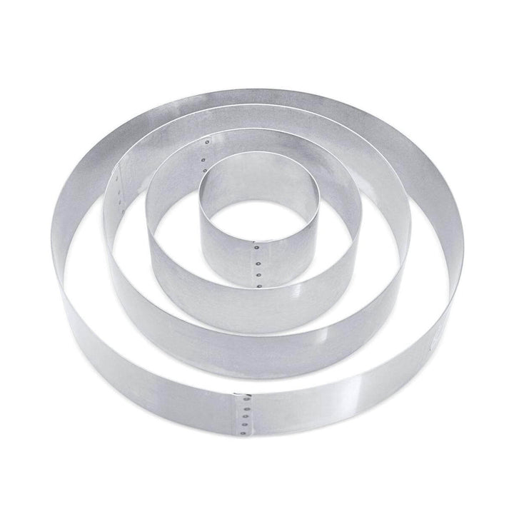 CROWN S/S Cake Ring, 6"/15cm - Canadian Distribution - Ships Free Within Canada on Orders Above CAD $199