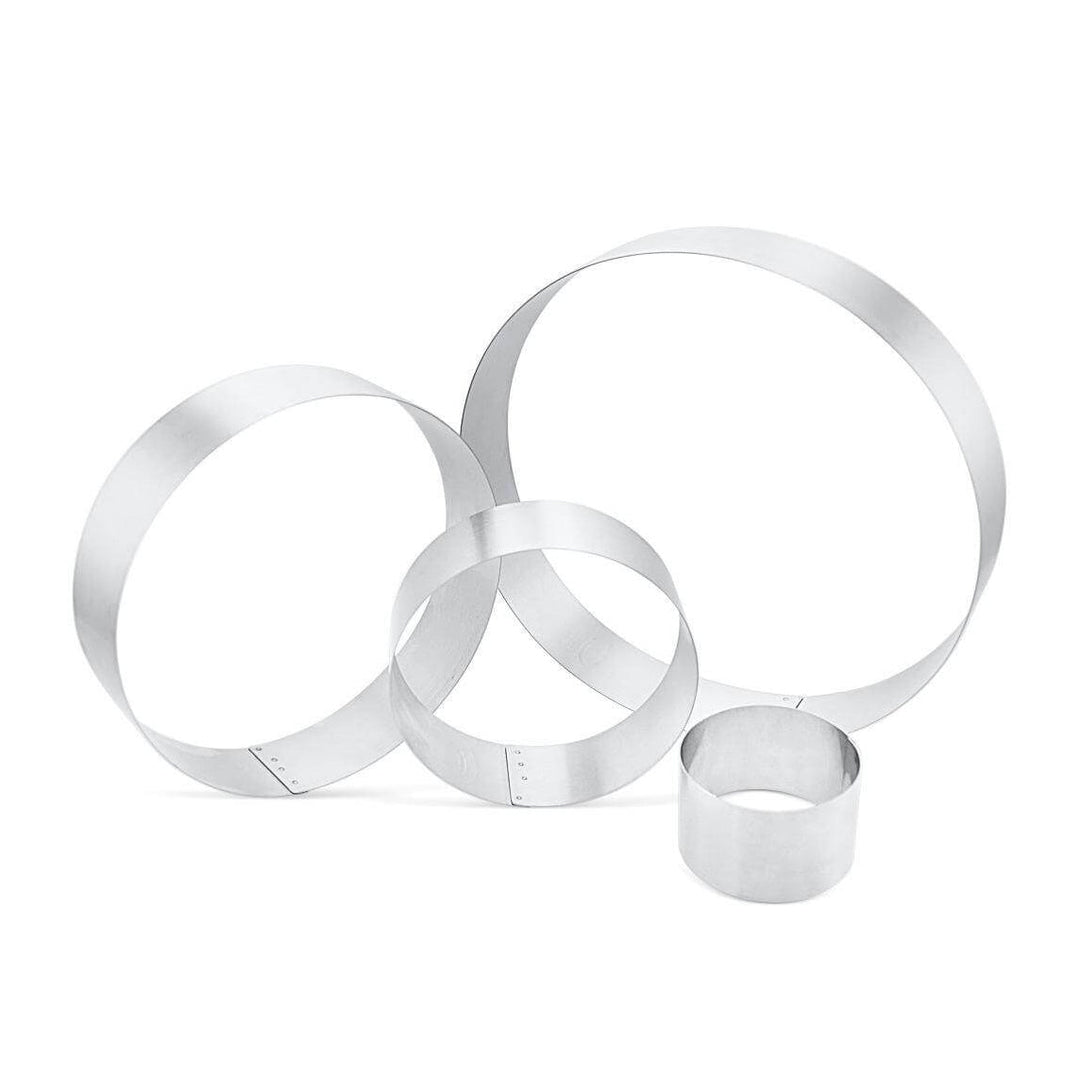 CROWN S/S Cake Ring, 6"/15cm - Canadian Distribution - Ships Free Within Canada on Orders Above CAD $199