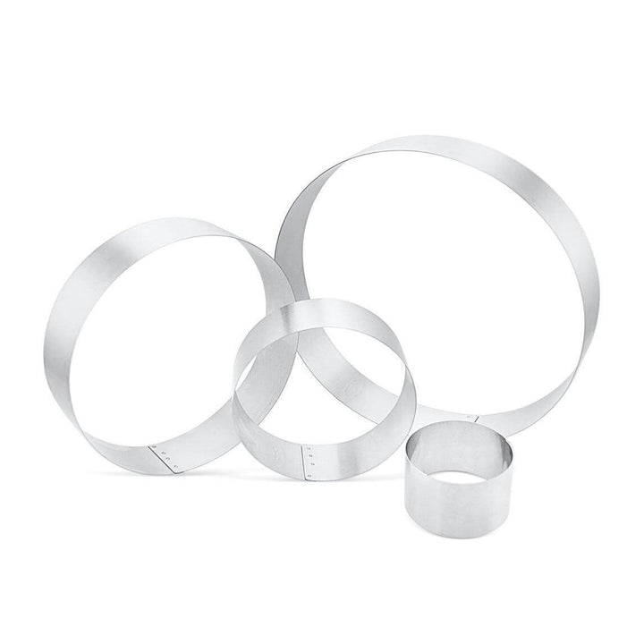 CROWN S/S Cake Ring, 6"/15cm - Canadian Distribution - Ships Free Within Canada on Orders Above CAD $199