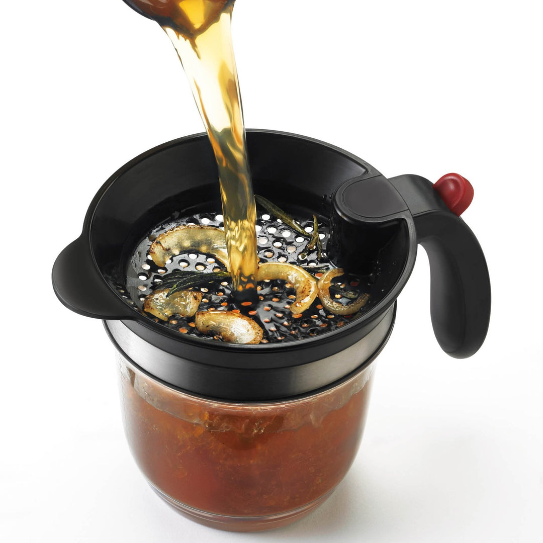 CUISIPRO Gravy & Fat Separator, Tritan, 1 L (4 Cup) - Canadian Distribution - Ships Free Within Canada on Orders Above CAD $199