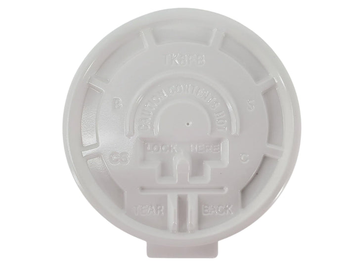 Morning Dew - 8 oz Flat Tear Back Lids - 20 x 50 count