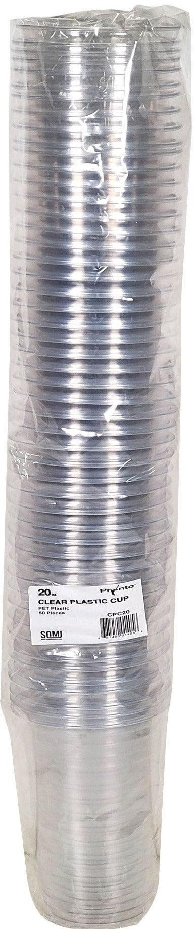 Morning Dew - 7oz Clear PET Cup - 78mm - 20 x 50 count