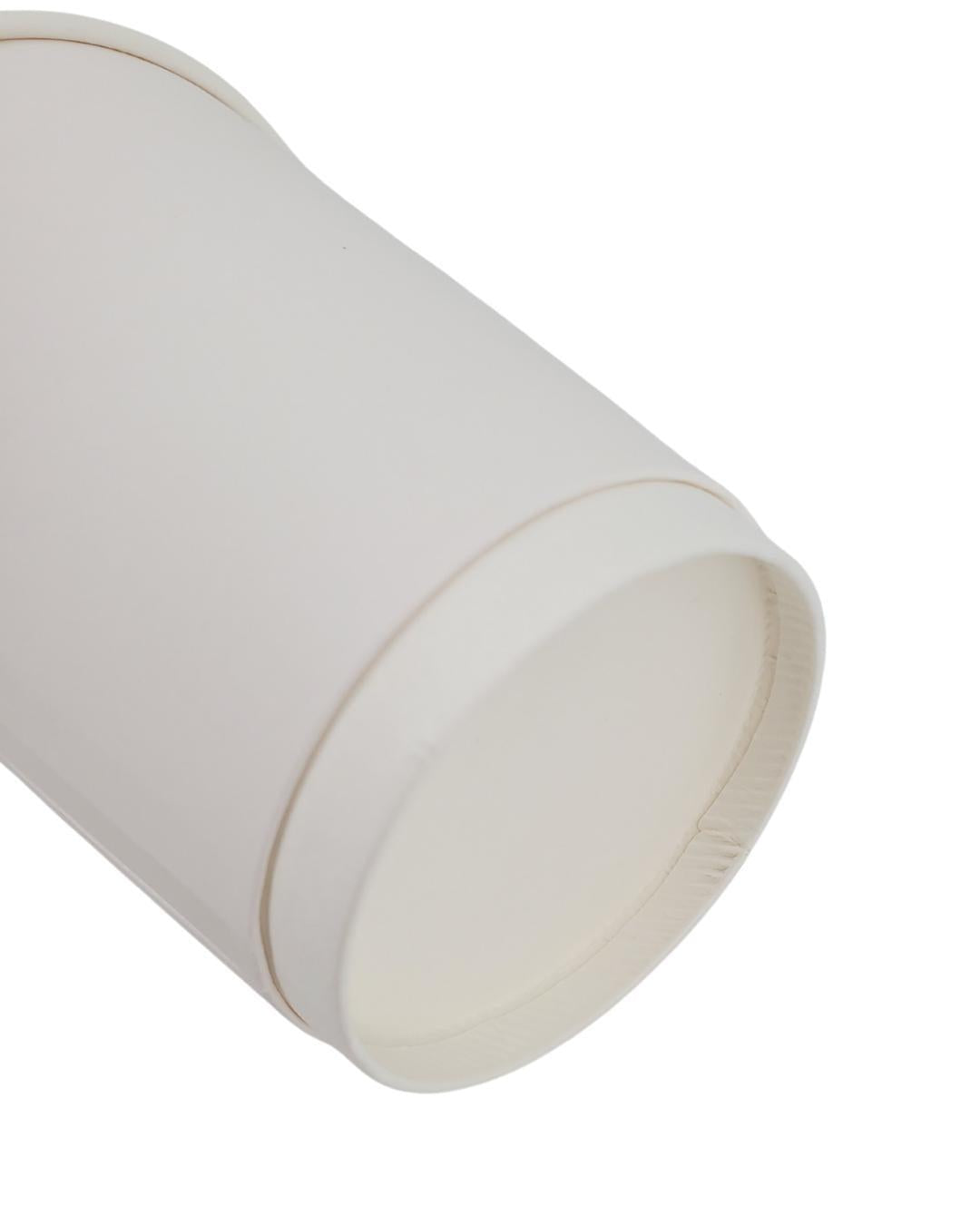 Morning Dew - 12 oz Hot Paper Cup - Double Wall - White - 20 x 25 count