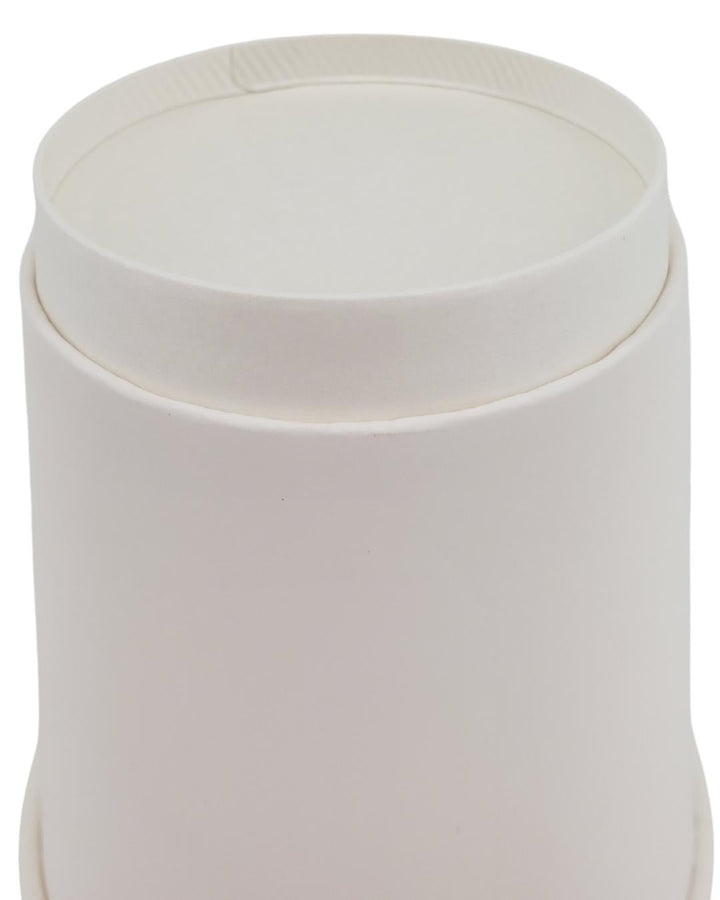 Morning Dew - 10 oz Squat Hot Paper Cup - Double Wall - White - 20 x 25 count