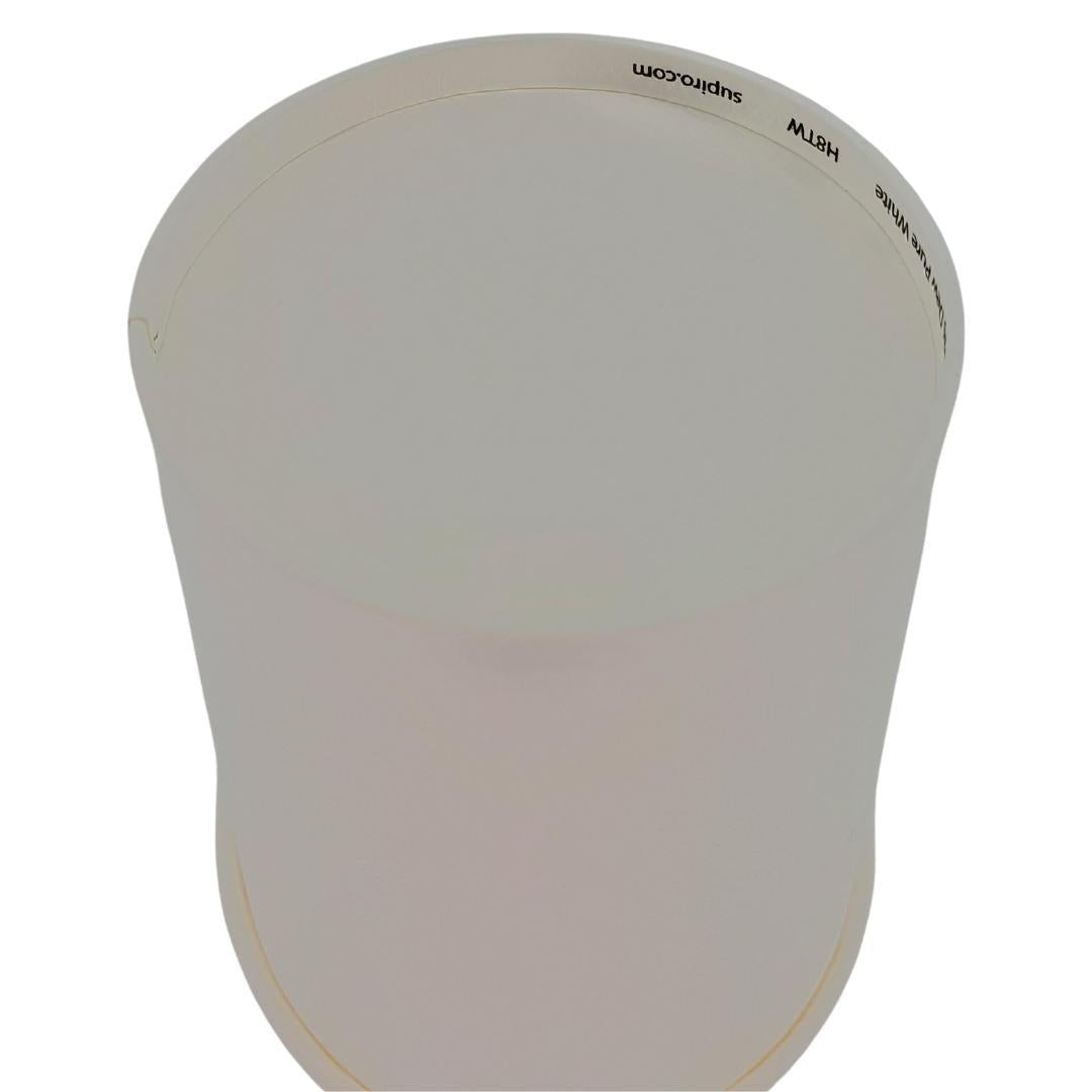 Morning Dew - 8oz Hot Paper Cups - White - 20 x 50 count