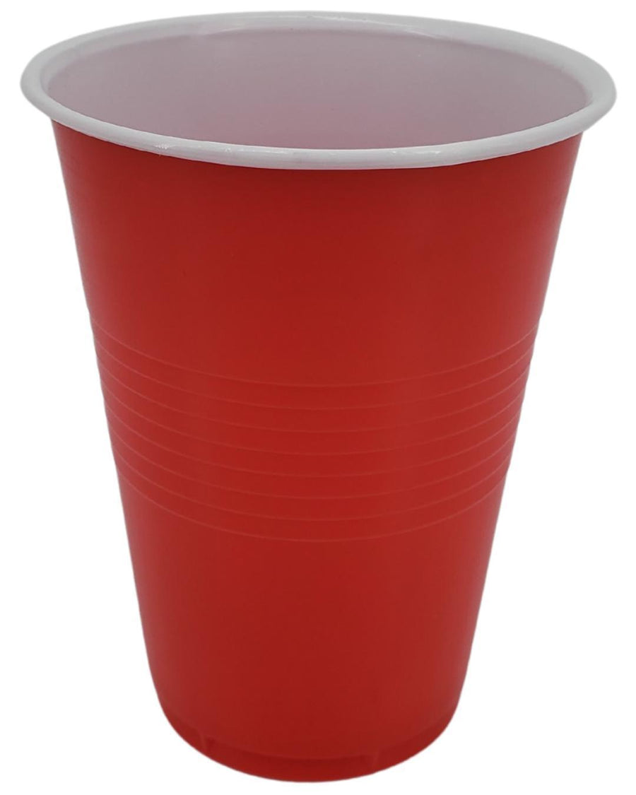 Morning Dew - 16oz PP Red Plastic Party Cups - Diamond - 20 x 25 count