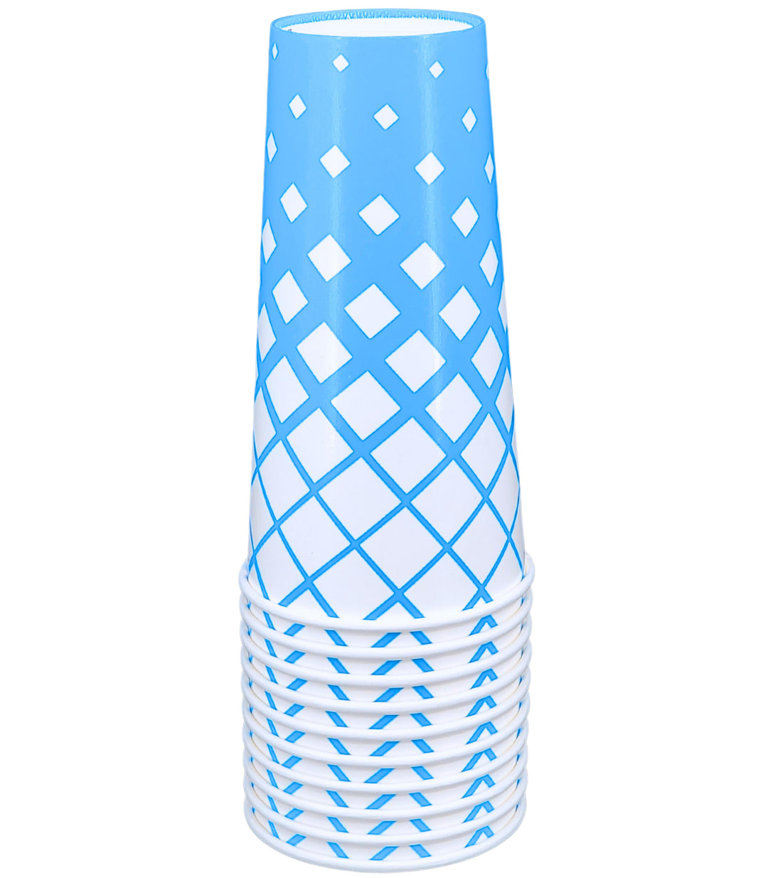 Morning Dew - 22oz Cold Paper Cups - Ice Blue Print - 20 x 25 count