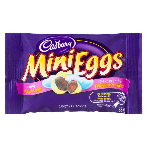 Cadbury Easter Mini Eggs 12x24x33 grams - Canada Distributor