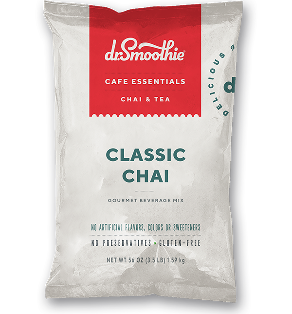 Classic Chai - Dr. Smoothie / Cafe Essentials - 5 x 3.5 lb Bags per Case