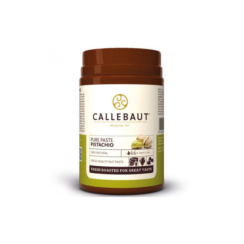 CALLEBAUT Premium Pistachio Paste – 100% Pure Unsweetened - 250g/1kg