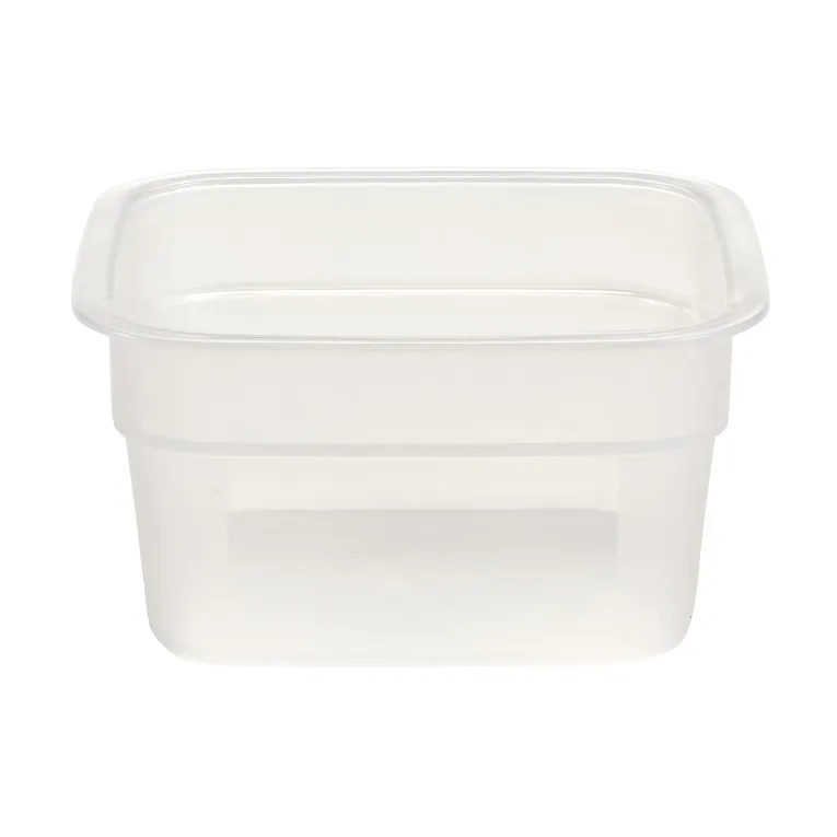 Cambro Food Storage Containers with Covers - Translucent Mini (4 x 1/2 Quart, 4 x 1 Quart, 8 x Covers) - Restaurant Equipment and Smallwares - Canadian Distribution