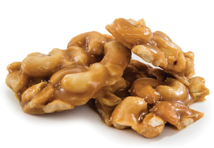 Traditional Cashew Brittle - Case of 175g x 24 Bags - Old Fashioned Brittle - Old Fashioned Kettle Cooked Traditional Brittles - Canadian Distribution