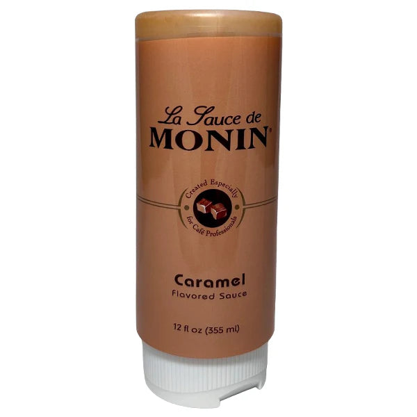 Caramel Sauce - Monin Canada - 6 x 12 oz