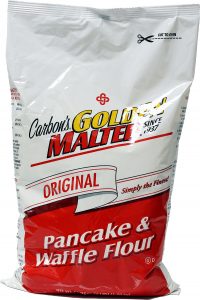 Pancake & Waffle Mix Original - 8 x 3.75 lbs - Carbons Golden - Restaurant and Foodservice Ingredients - Canadian Distribution