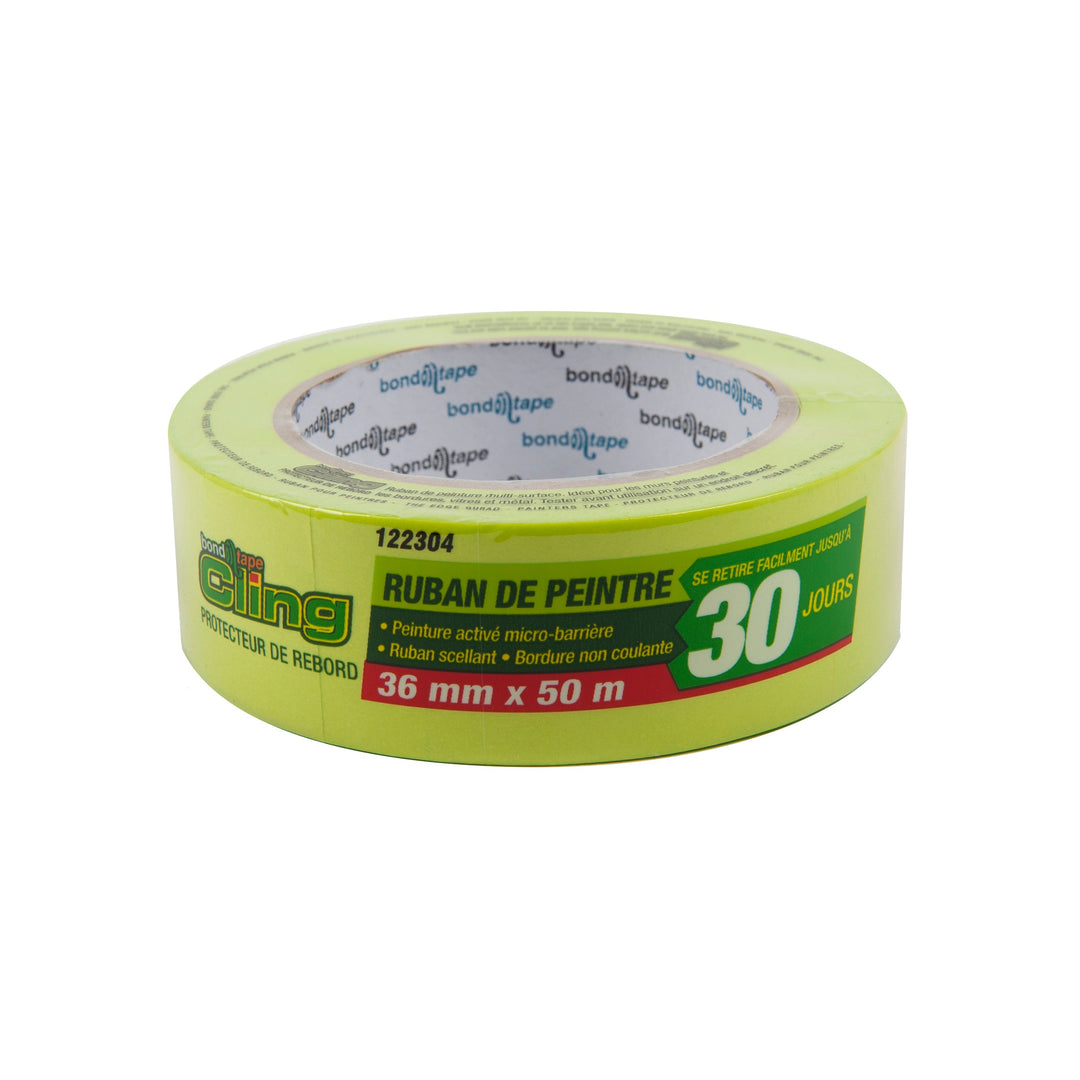 Chef's Tape for Labelling (Painter’s Masking Tape) – Wide Green 36mm x 50m - Canadian Distribution - Ships Free Within Canada on Orders Above CAD $199