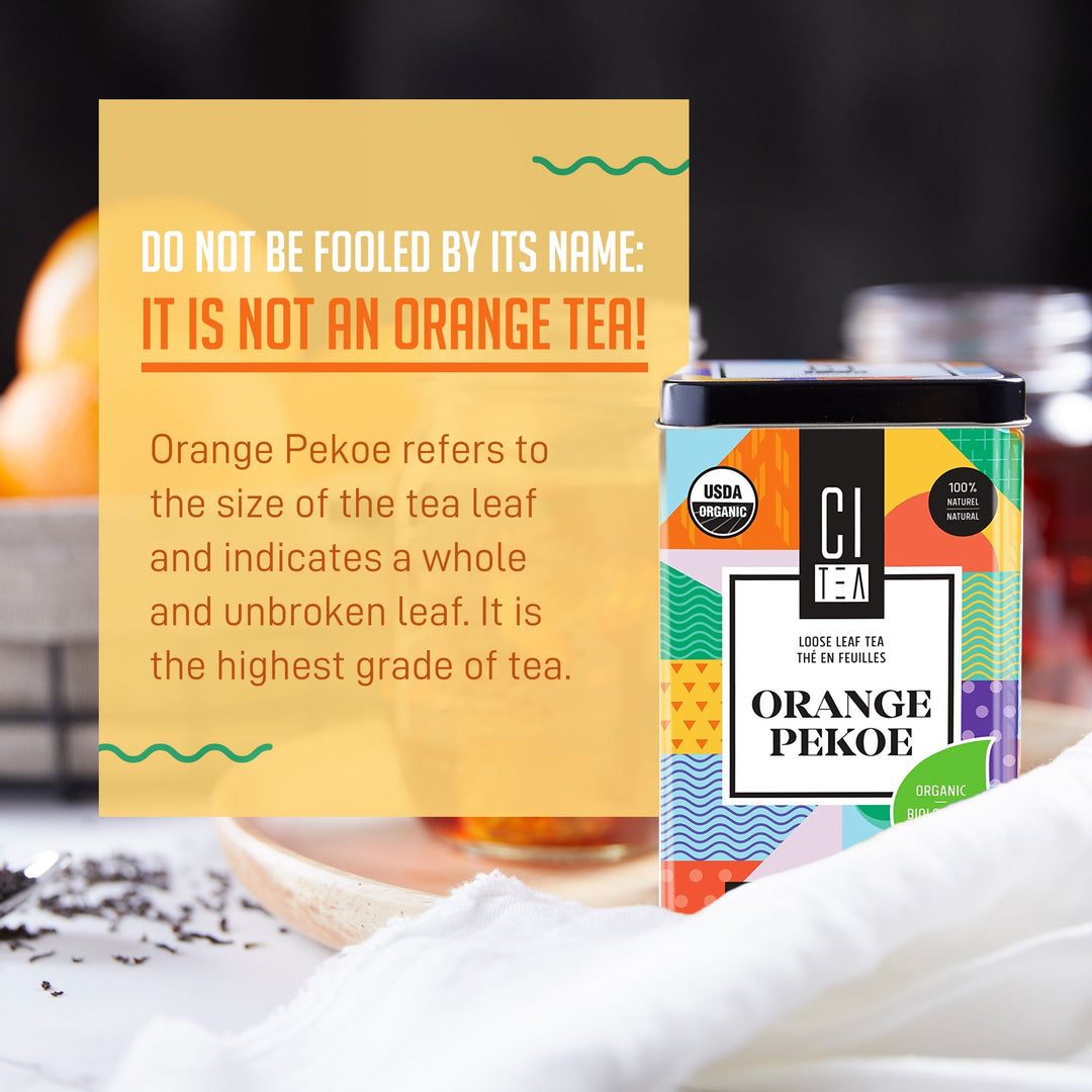 Organic Orange Pekoe Loose Leaf Tea Bundle of Two - Part of the Collective Marketplace Collection