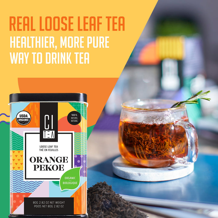 Organic Orange Pekoe Loose Leaf Tea Bundle of Two - Part of the Collective Marketplace Collection