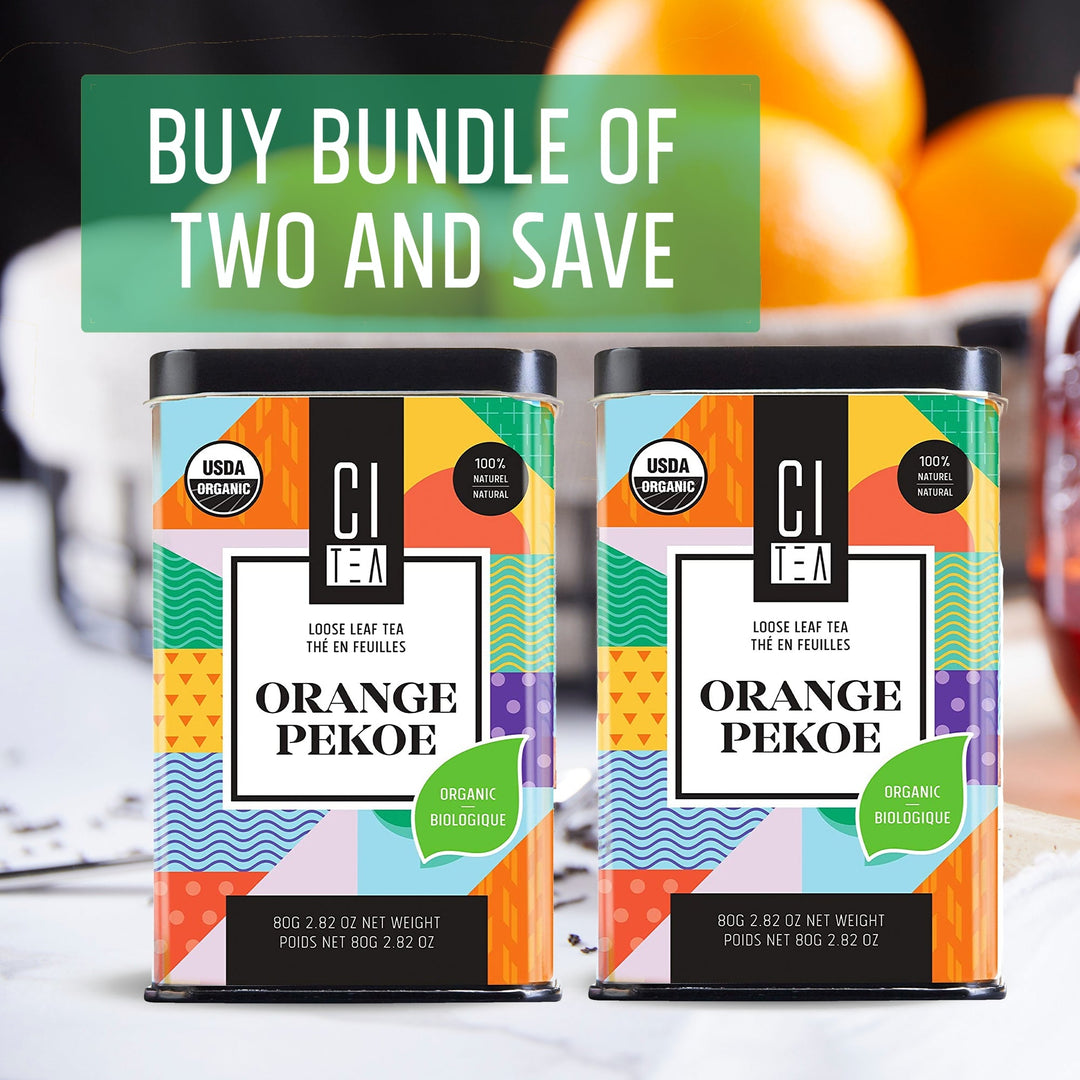 Organic Orange Pekoe Loose Leaf Tea Bundle of Two - Part of the Collective Marketplace Collection