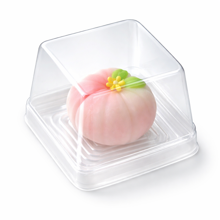 Clear Square Mini Dessert Container with Deep Lid – For Confections & Pastries - Canadian Distribution - Ships Free Within Canada on Orders Above CAD $199