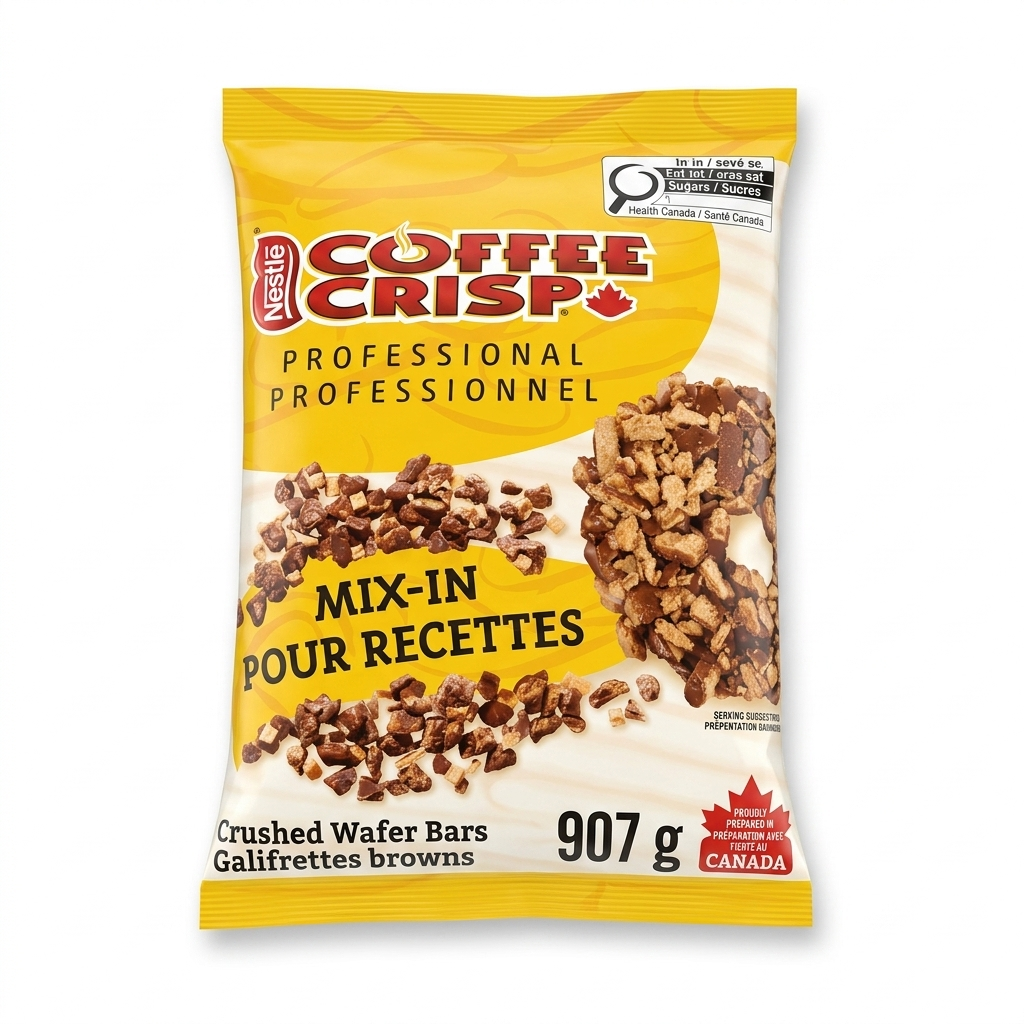 Crushed Coffee Crisp | 4 x 907g | Canadian Distribution | Ships Free Within Canada on Orders Above CAD $199