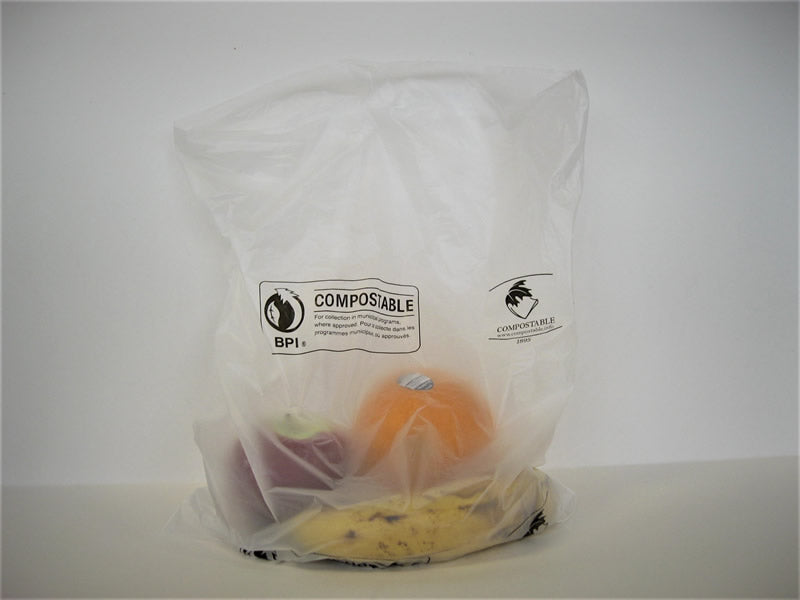 Translucent Produce Bag 12" x 15"  BPI - 500/2000 Bags
