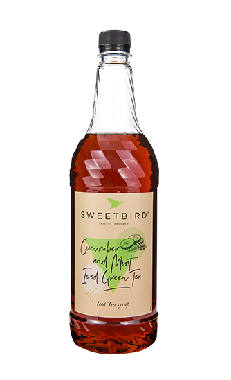 Sweetbird Syrup - Cucumber Iced Tea - 6 x 1 L Case