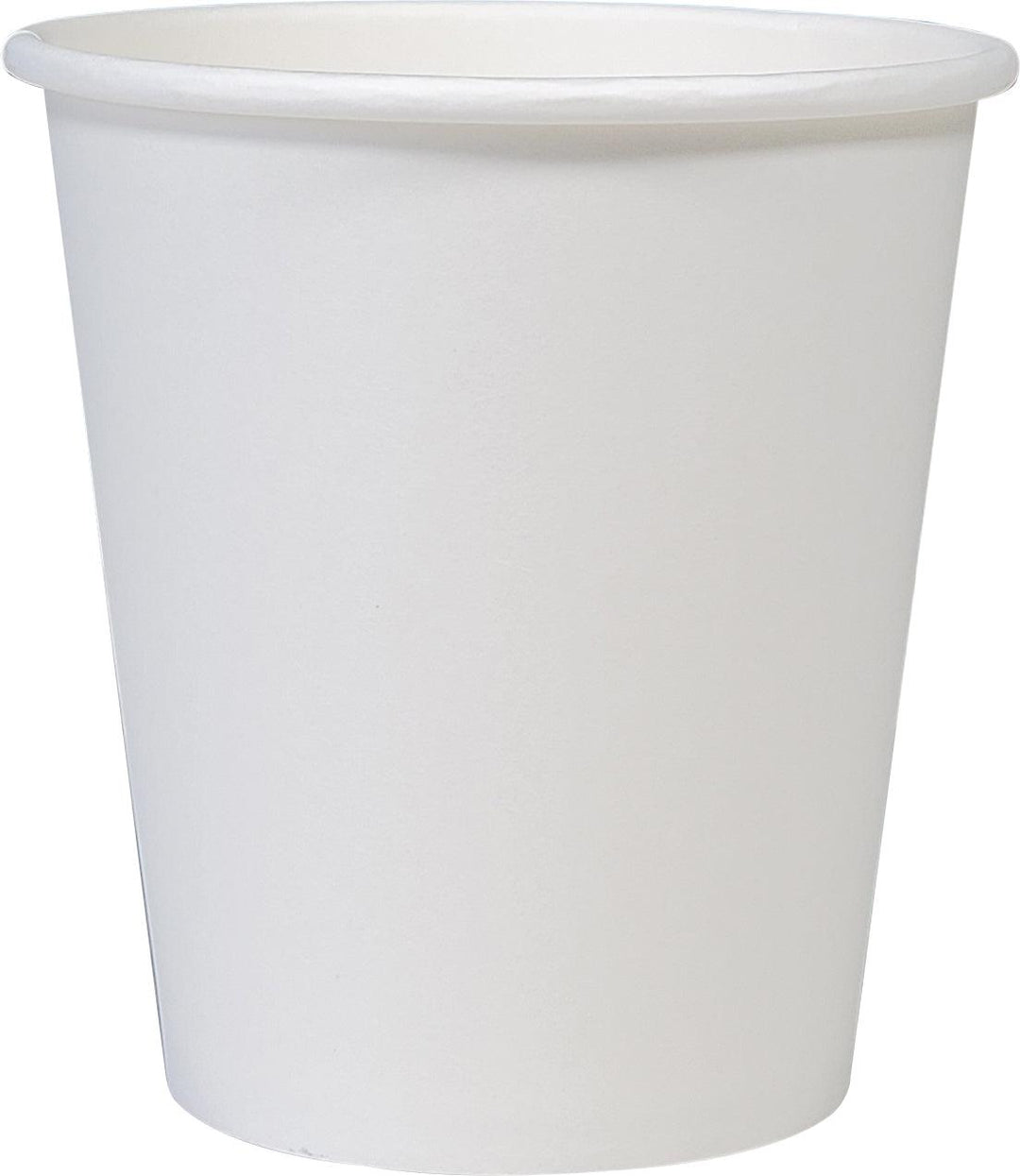 Morning Dew - 10 oz Squat Hot Paper Cup - White - 20 x 50 count