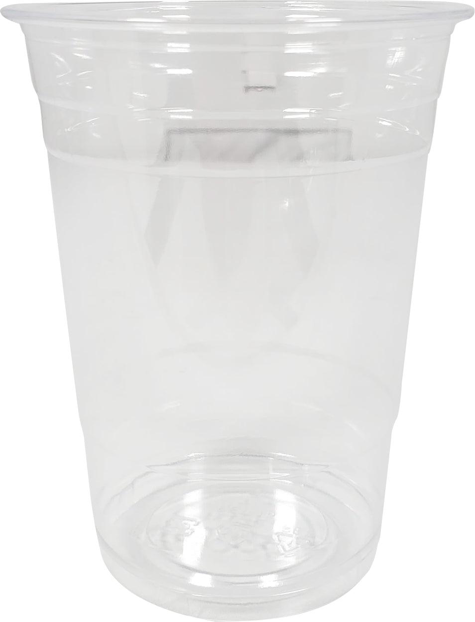 Morning Dew - 16 oz Clear PET Plastic Cup - 20 x 50 count