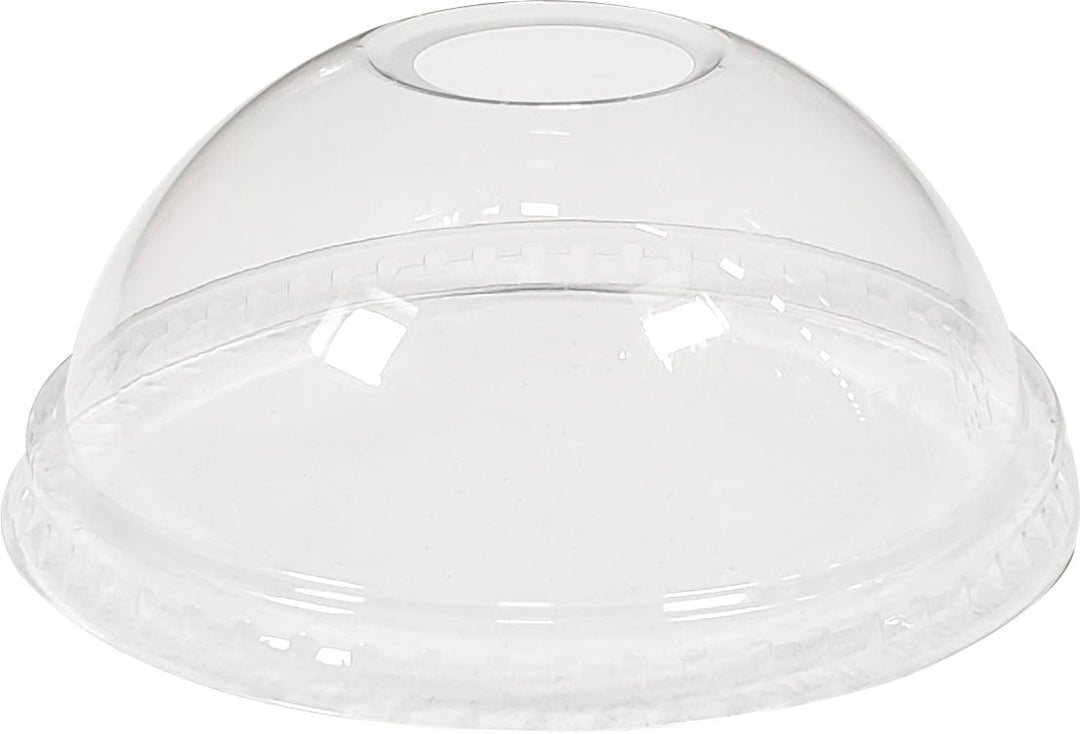 Morning Dew - Dome Lids with Hole - For 12oz Cup Only - 92mm - 10 x 100 count