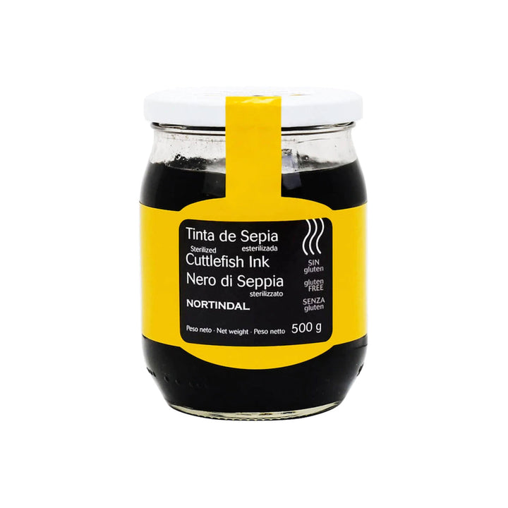 Cuttlefish Ink by Nortindal – Authentic Spanish Black Ink for Paella & Pasta - 500g