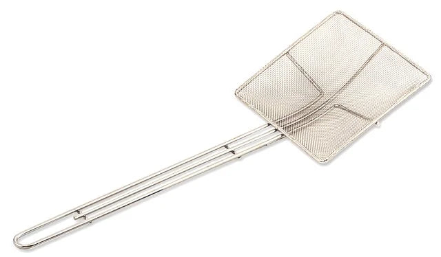 Browne Foodservice 6.5In Square Fine Mesh Nickel Skimmer - Restaurant Equipment and Smallwares - Canadian Distribution