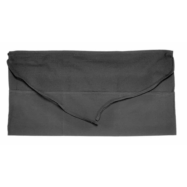 Chef Revival 3 Pocket Black Serving Waist Apron - Restaurant Equipment and Smallwares - Canadian Distribution