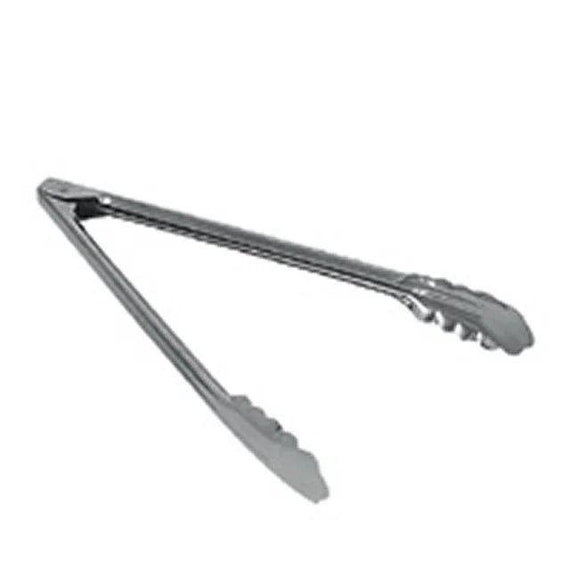 Browne Foodservice 12In Heavy Duty Stainless Steel Utility Tongs, Satin Finish - Restaurant Equipment and Smallwares - Canadian Distribution