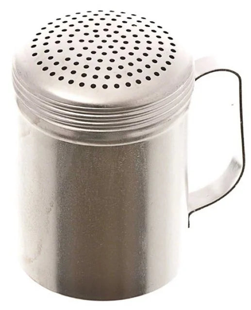 Browne Foodservice 10oz Aluminum Dredger, With Handle - Restaurant Equipment and Smallwares - Canadian Distribution