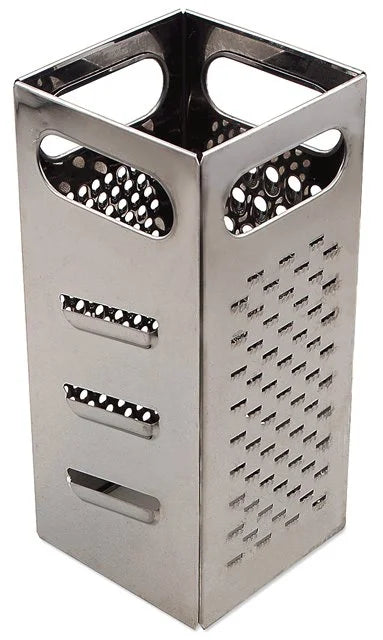 Browne Foodservice 4 Surfaced Stainless Steel Boxed Grater - Restaurant Equipment and Smallwares - Canadian Distribution