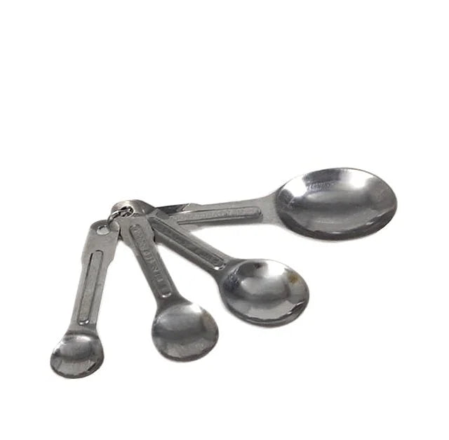 Browne Foodservice 4 Piece Stainless Steel Measuring Spoon Set - Restaurant Equipment and Smallwares - Canadian Distribution