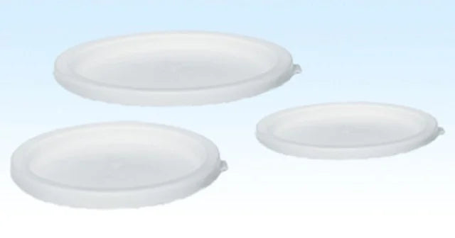 Cambro 2/4Qt Round White Polyethylene Food Storage Container Cover - Restaurant Equipment and Smallwares - Canadian Distribution - Ships Free Within Canada on Orders Above CAD $199
