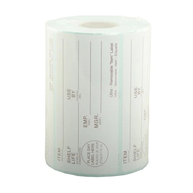 Gordon Choice White Use By Rotation Labels, Bil - Restaurant Equipment and Smallwares - Canadian Distribution - Ships Free Within Canada on Orders Above CAD $199
