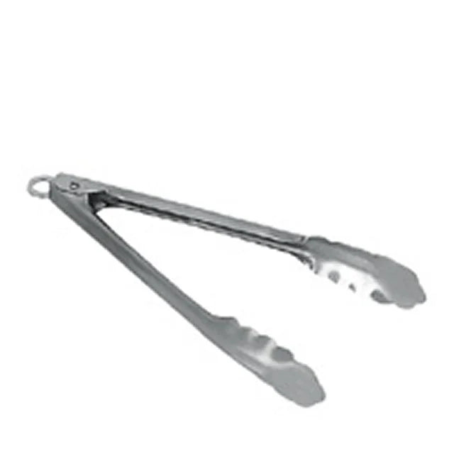 Browne Foodservice 9.5In Heavy Duty Stainless Steel Utility Tongs - Restaurant Equipment and Smallwares - Canadian Distribution