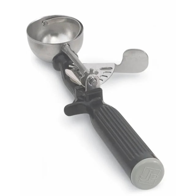 Vollrath 1oz Black Polyethylene Handle #30 Thumb Disher - Restaurant Equipment and Smallwares - Canadian Distribution