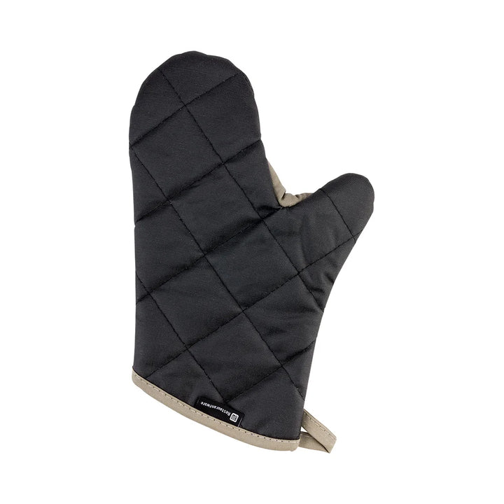 Restaurantware 13In Black Cotton Oven Mitt, With Thumb Guard, Flame-Retardant - Restaurant Equipment and Smallwares - Canadian Distribution