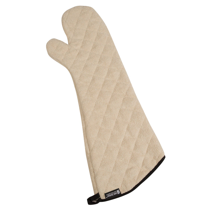 San Jamar 24In Natural Colour Terry Oven Mitt - Restaurant Equipment and Smallwares - Canadian Distribution