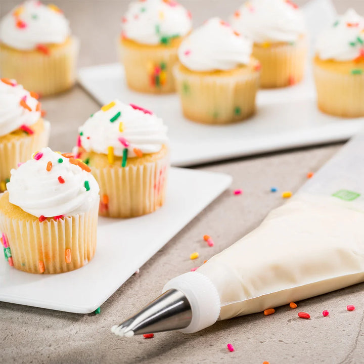 Restaurantware Pastry Tek Clear Plastic Pastry Piping Bags, 12 X 6 Inch, Biodegradable - Restaurant Equipment and Smallwares - Canadian Distribution - Ships Free Within Canada on Orders Above CAD $199