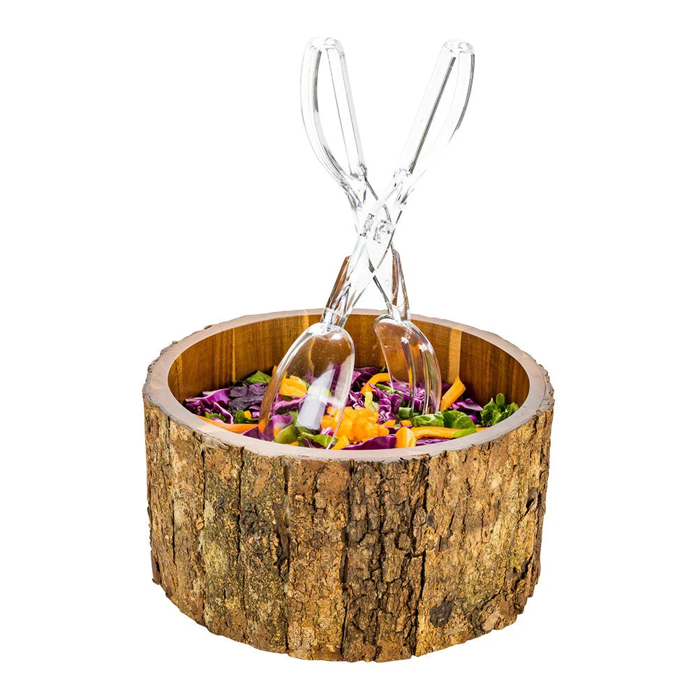 Restaurantware Cater Tek Clear Plastic Salad Tongs, 11.5X2.75X2.75In - Restaurant Equipment and Smallwares - Canadian Distribution - Ships Free Within Canada on Orders Above CAD $199