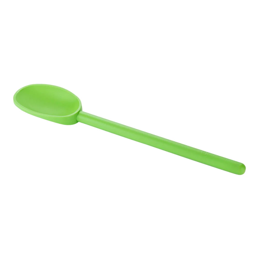 Restaurantware Met Lux 12In Green Nylon Spoon, High Heat - Restaurant Equipment and Smallwares - Canadian Distribution