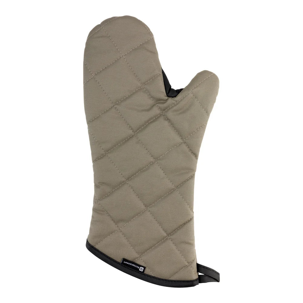 Restaurantware 17In Grey Cotton Oven Mitt, With Thumb Guard, Flame-Retardant - Restaurant Equipment and Smallwares - Canadian Distribution